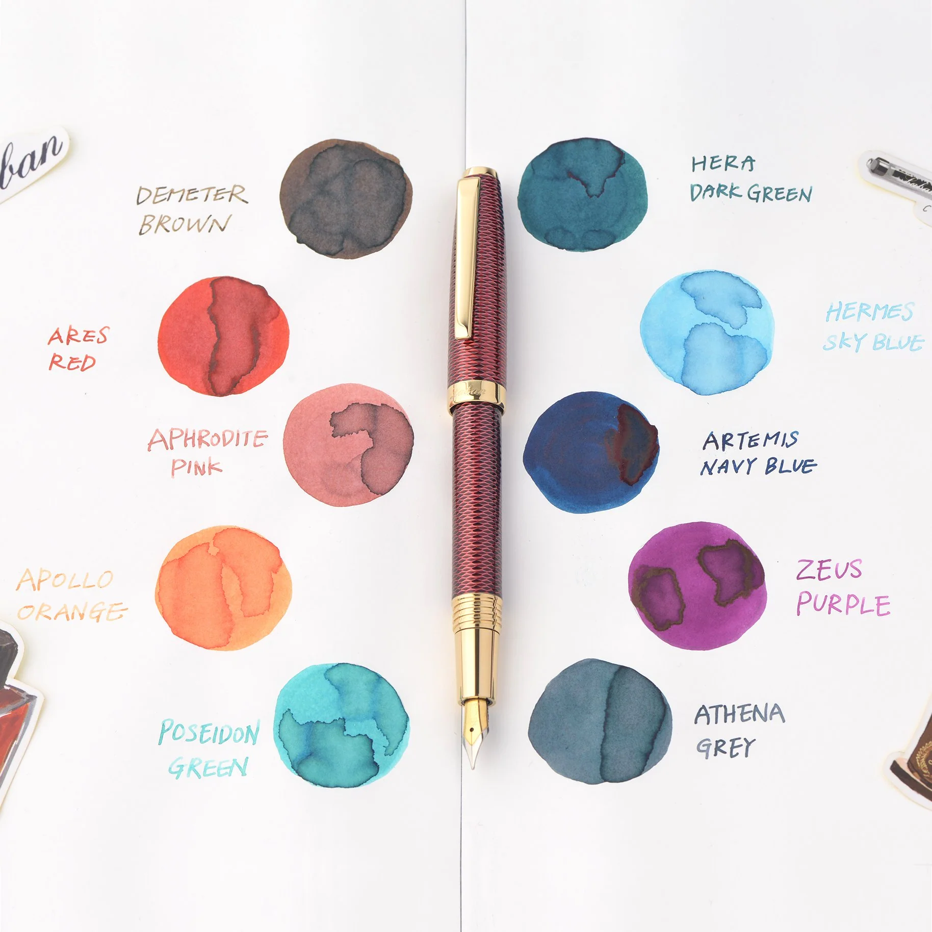 Greek Mythology Fountain Pen Ink - Image 7